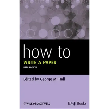 How To Write a Paper