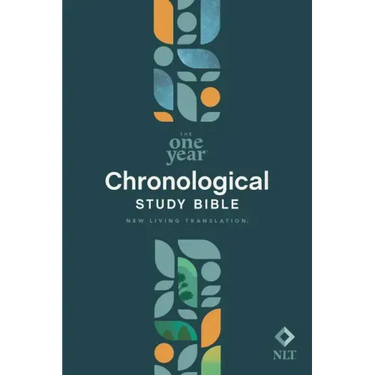 NLT One Year Chronological Study Bible (Softcover)