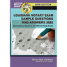Louisiana Notary Exam Sample Questions and Answers 2022: Explanations Keyed to the Official Study Guide