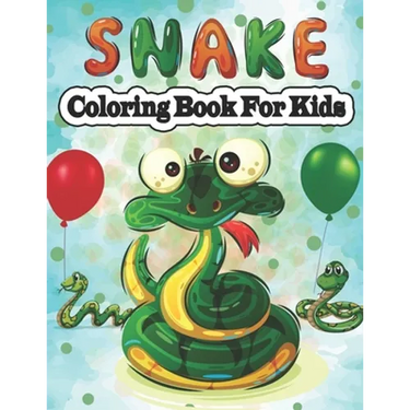 Snake Coloring Book for Kids: Children's Coloring Pages of Snakes
