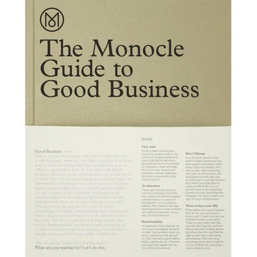 The Monocle Guide to Good Business