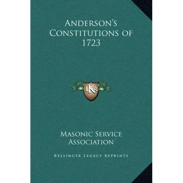 Anderson's Constitutions of 1723