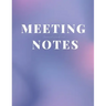 My Boring Meeting Survival Guide and Notes: 8.5x11 Meeting Notebook and Puzzle Book