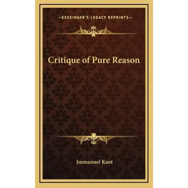 Critique of Pure Reason