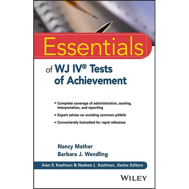 Essentials of Wj IV Tests of Achievement