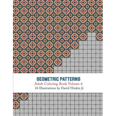 Geometric Patterns - Adult Coloring Book Vol. 6