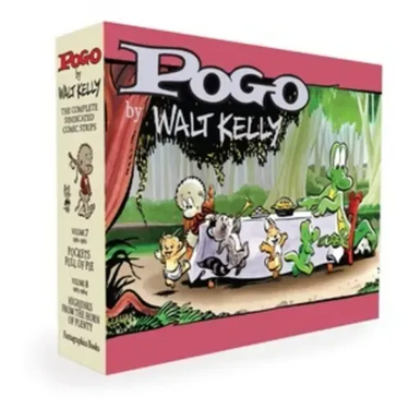 Pogo the Complete Syndicated Comic Strips Box Set: Vols. 7 & 8: Pockets Full of Pie & Hijinks from the Horn of Plenty