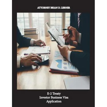 E-2 Treaty Investor Business Visa Application