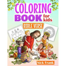 Bible Verse Coloring Books for Kids: Inspiring Verses with Animals and Figures for Children, Girls, and Boys. Activity Book Perfect Gift