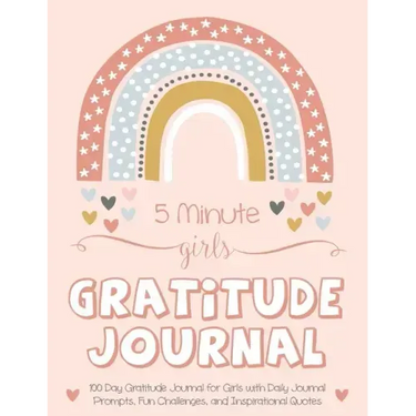 5 Minute Girls Gratitude Journal: 100 Day Gratitude Journal for Girls with Daily Journal Prompts, Fun Challenges, and Inspirational Quotes (Unicorn De
