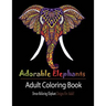 Adorable Elephant: Stress Relieving Elephant designs for Adult!