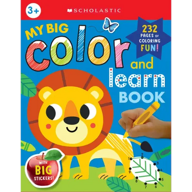 My Big Color & Learn Book: Scholastic Early Learners (Coloring Book)