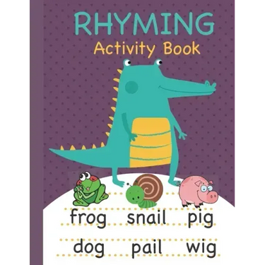 Rhyming Activity Book: Rhyming Book for Preschool and Kindergarten with Rhyming Pictures, Rhyming Matching Games Featuring a Wide Variety of