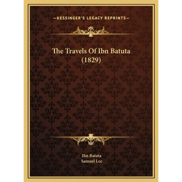 The Travels Of Ibn Batuta (1829)