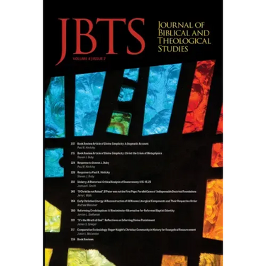 Journal of Biblical and Theological Studies, Issue 4.2