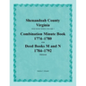 Shenandoah County, Virginia, Deed Book Series, Volume 4, Combination Minute Book 1774-1780 and Deed Books M and N 1784-1792