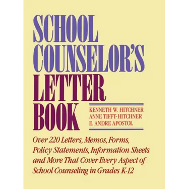 School Counselor's Letter Book