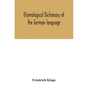 Etymological dictionary of the German language