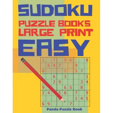 Sudoku Puzzle Books Easy Large Print: Logic Games For Adults - Brain Games Books For Adults