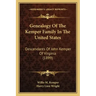 Genealogy Of The Kemper Family In The United States: Descendants Of John Kemper Of Virginia (1899)