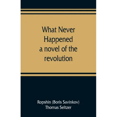 What never happened; a novel of the revolution