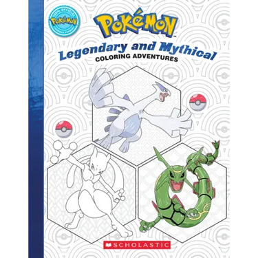 Pokémon Coloring Adventures #2: Legendary & Mythical Pokémon