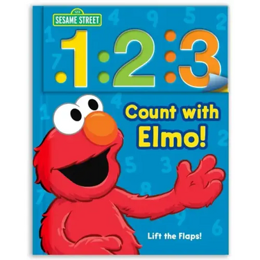 Sesame Street: 1 2 3 Count with Elmo!: A Look, Lift & Learn Book