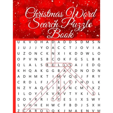 Christmas Word Search Puzzle Book: An Amazing Christmas Word Searches Activity Book for Adults and Kids