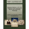 Wangrow (Henry) V. U.S. U.S. Supreme Court Transcript of Record with Supporting Pleadings