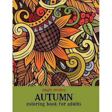 Simply Creative Autumn Coloring Book for Adults