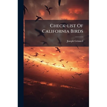 Check-list Of California Birds