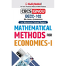 BECC-102 Mathematical Methods for Economics-I