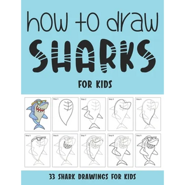 How to Draw Sharks for Kids