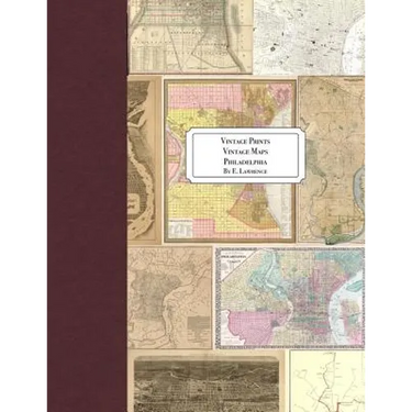 Vintage Prints: Vintage Maps: Philadelphia