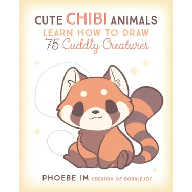Cute Chibi Animals: Learn How to Draw 75 Cuddly Creatures