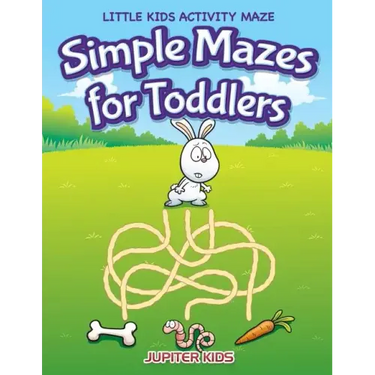 Simple Mazes for Toddlers: Little Kids Activity Maze