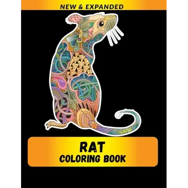 Rat Coloring Book (New & Expanded): Wonderful rat Coloring Book For rat Lover, Adults, Teens