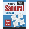 Jigsaw Samurai Sudoku: 500 Easy to Hard Jigsaw Sudoku Puzzles Overlapping into 100 Samurai Style