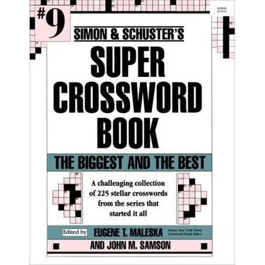 Simon & Schuster's Super Crossword Book