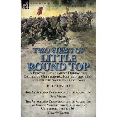 Two Views of Little Round Top: a Pivotal Engagement During the Battle of Gettysburg, July 1st-3rd, 1863 During the American Civil War-The Attack and D