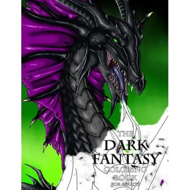 The Dark Fantasy Coloring Book for Adults