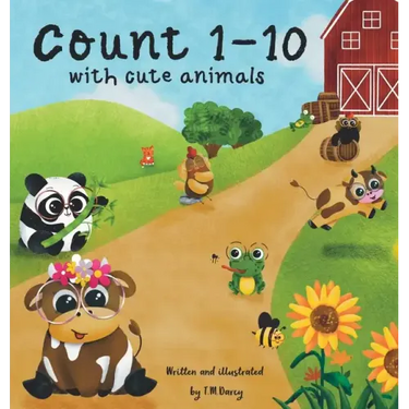 Count 1-10 with cute animals