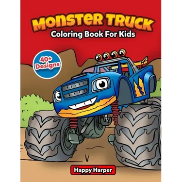 Monster Truck Coloring Book