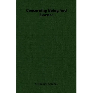 Concerning Being and Essence