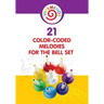 21 Color-coded melodies for Bell Set: Color-Coded visual for 8 Note Bell Set