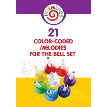 21 Color-coded melodies for Bell Set: Color-Coded visual for 8 Note Bell Set