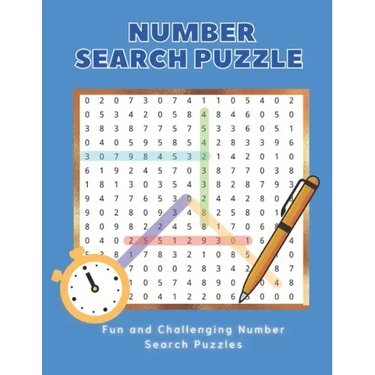 Number Search Puzzle Book: Hours of brain-boosting entertainment for adults and kids