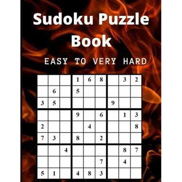 Sudoku Puzzle Book Easy to very Hard: Book 8.5x11 in with 120 pages Sudoku Puzzle