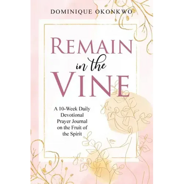 Remain in the Vine: A 10-Week Daily Devotional Prayer Journal on the Fruit of the Spirit - 5 Min. Bible Study for Women - Prompts for Wellbeing