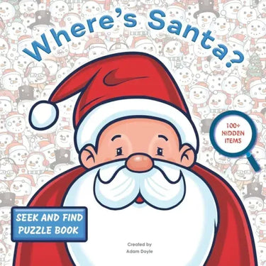 Where's Santa?: A Seek And Find Puzzle Book